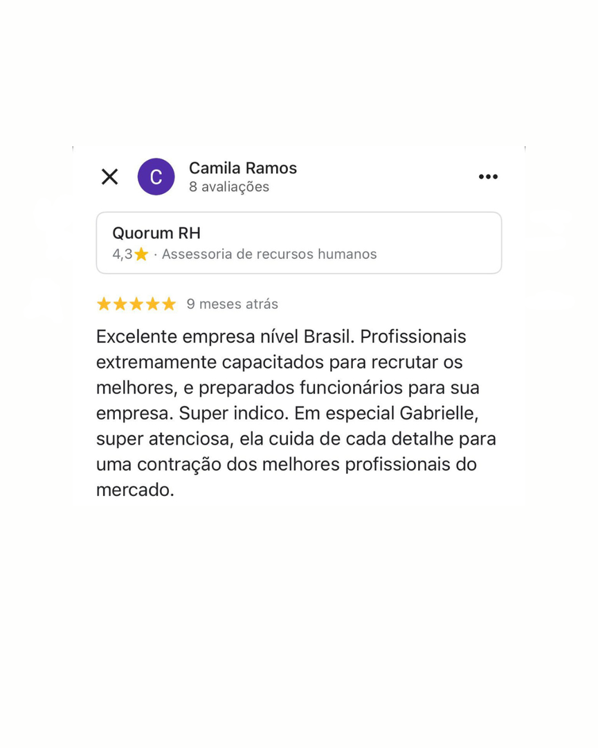 Colaboradores satisfeitos